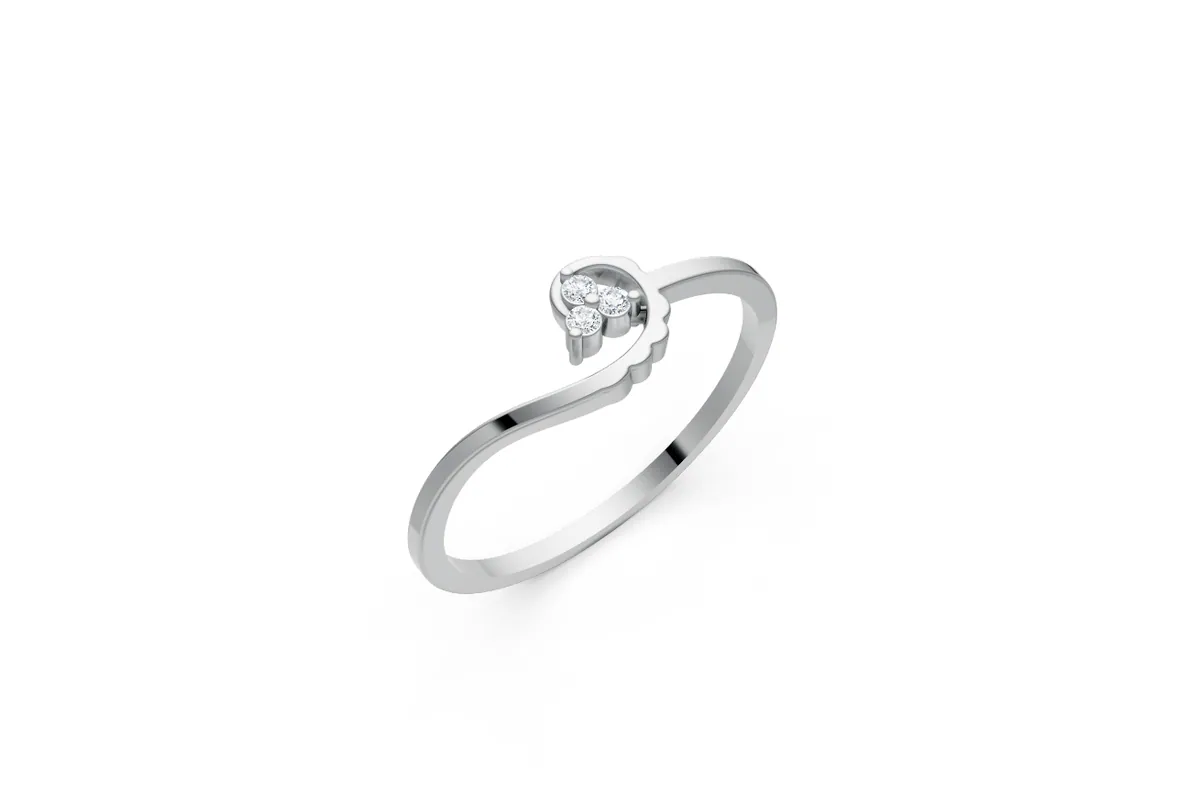 Round Diamond Ring R00814 thumbnail 2