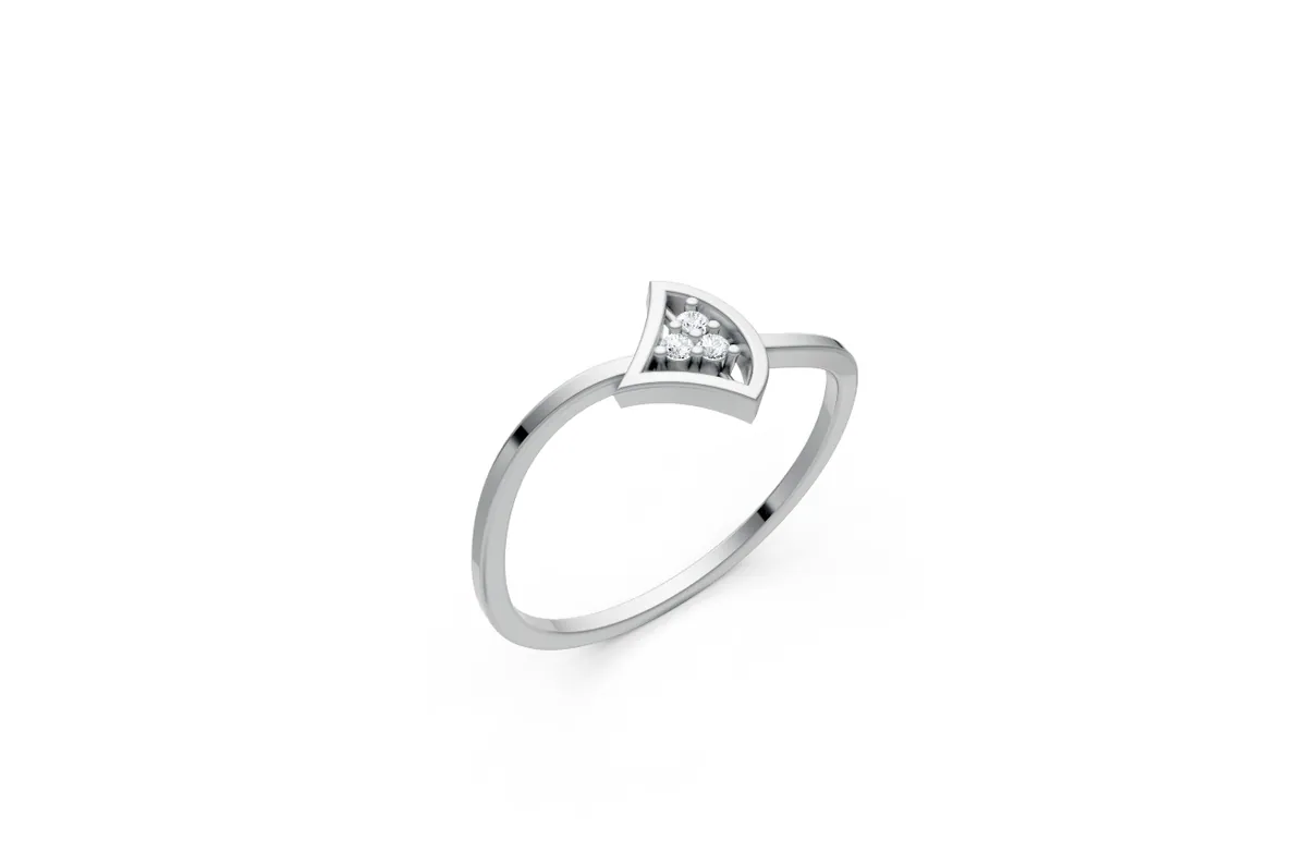 Round Diamond Ring R00815 thumbnail 2