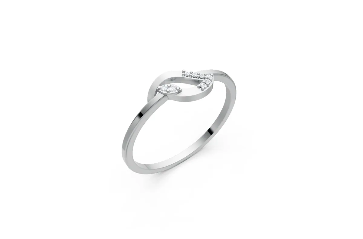 Round Diamond Ring R00816 thumbnail 2
