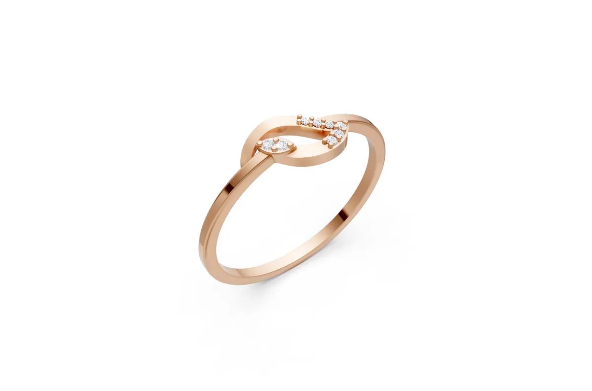 Round Diamond Ring R00816 thumbnail 3