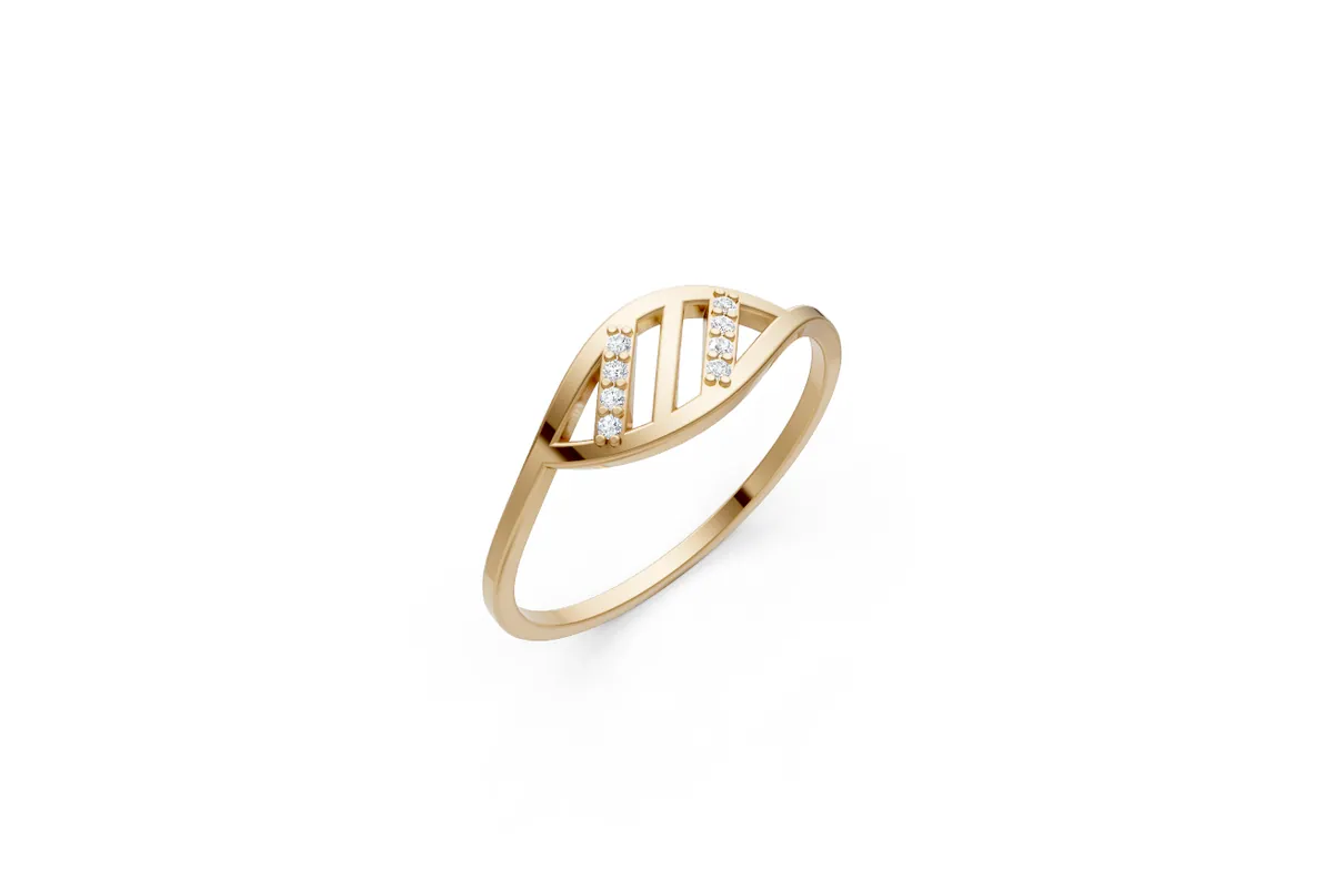Round Diamond Ring R00819 — view 1