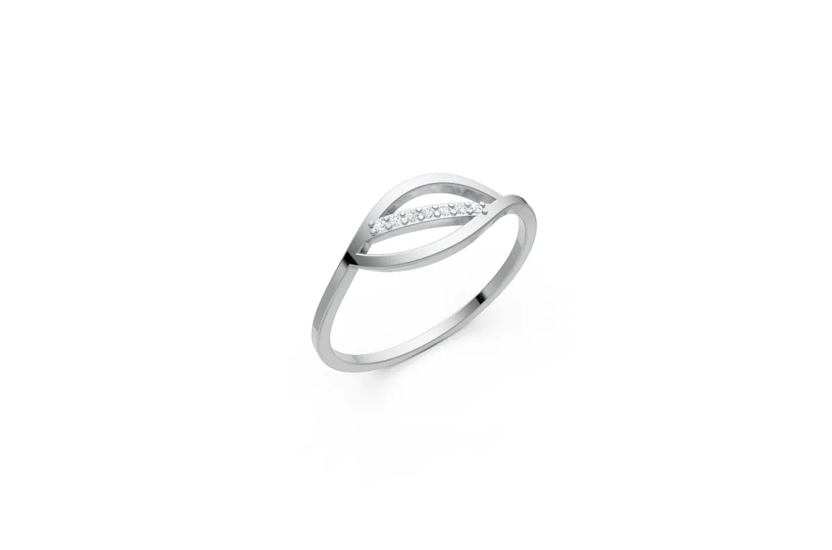 Round Diamond Ring R00823 thumbnail 2