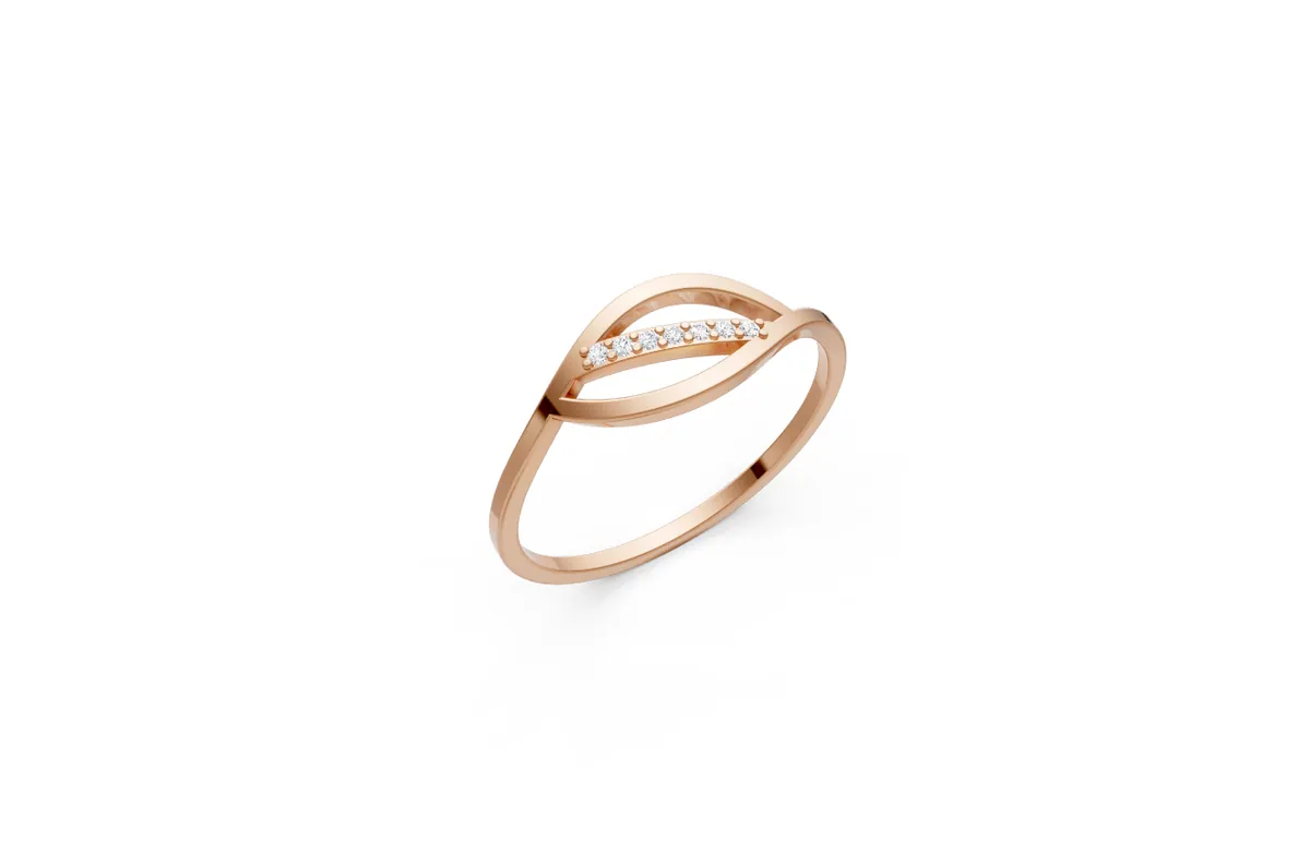 Round Diamond Ring R00823 thumbnail 3