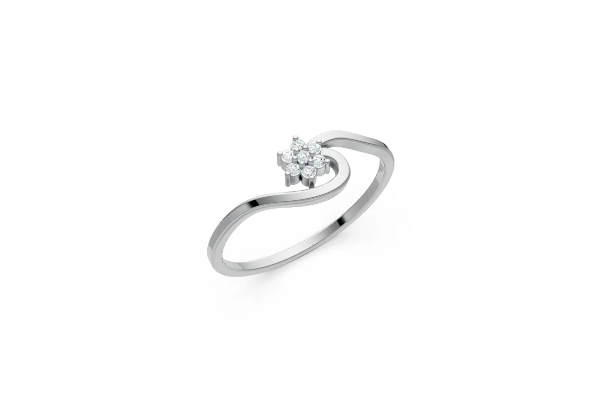 Round Diamond Ring R00825 thumbnail 2