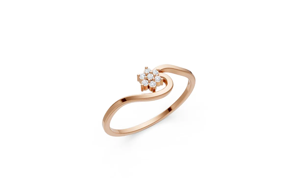 Round Diamond Ring R00825 thumbnail 3