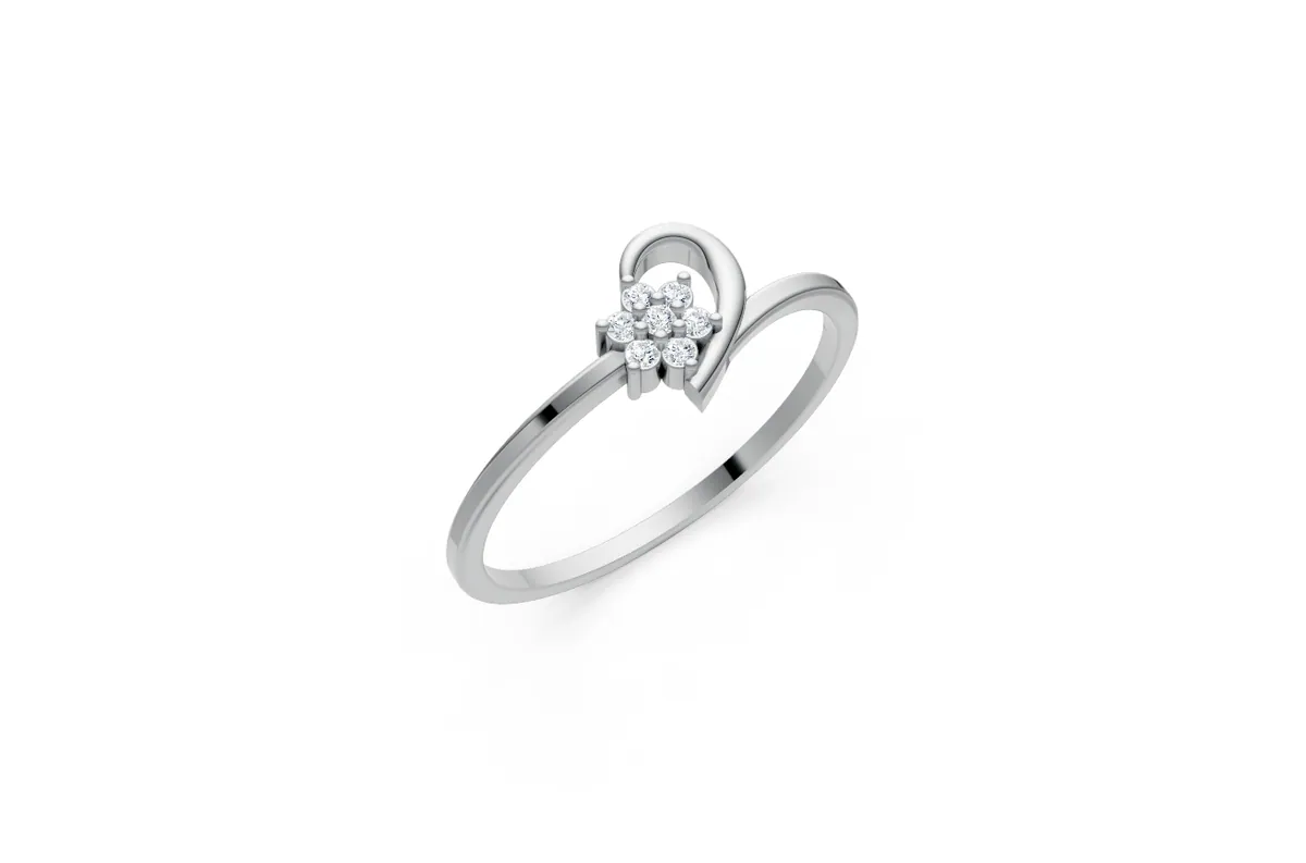 Round Diamond Ring R00826 thumbnail 2