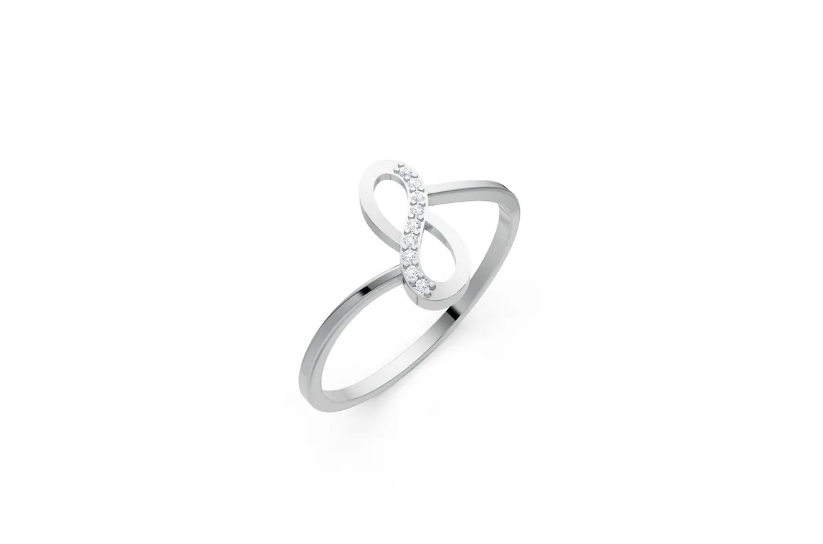 Round Diamond Ring R00828 thumbnail 2
