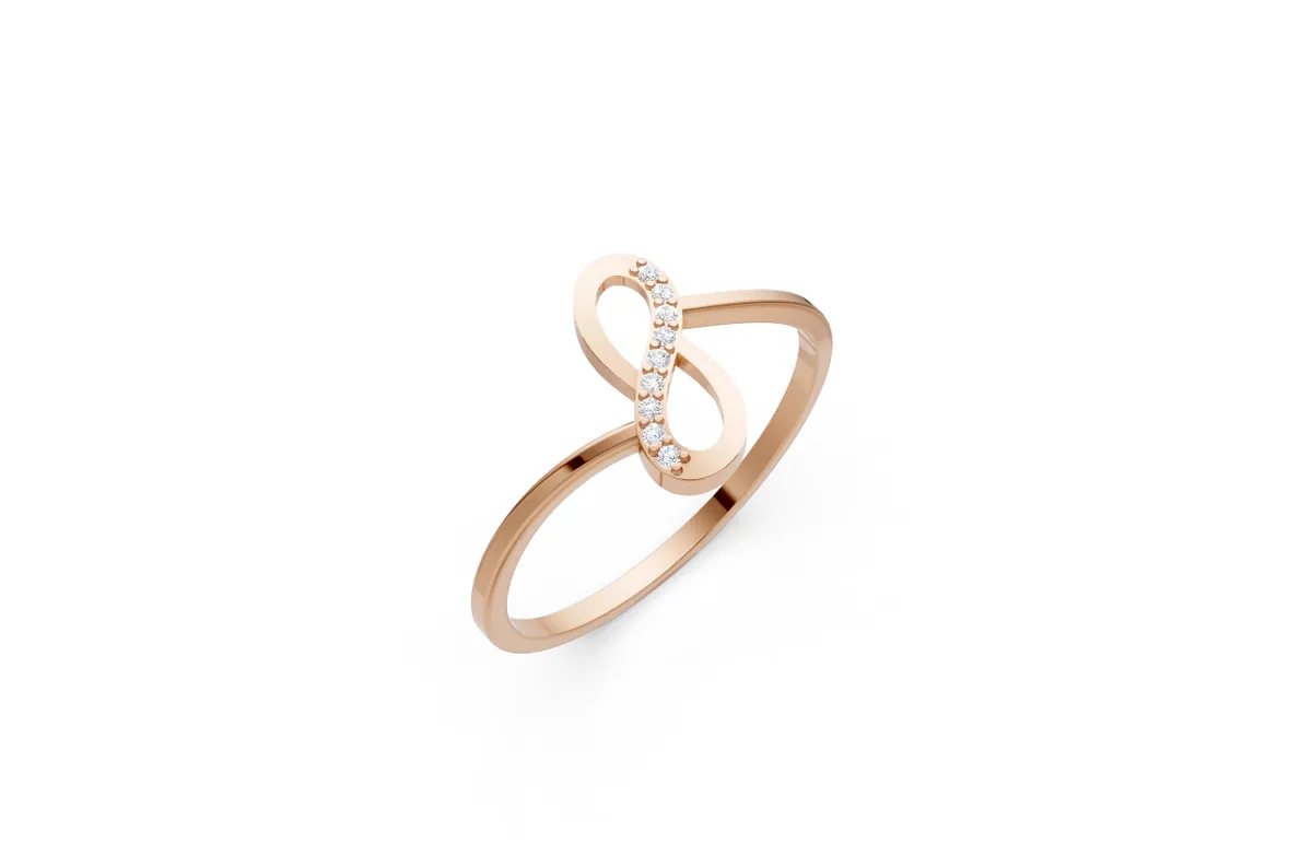 Round Diamond Ring R00828 thumbnail 3