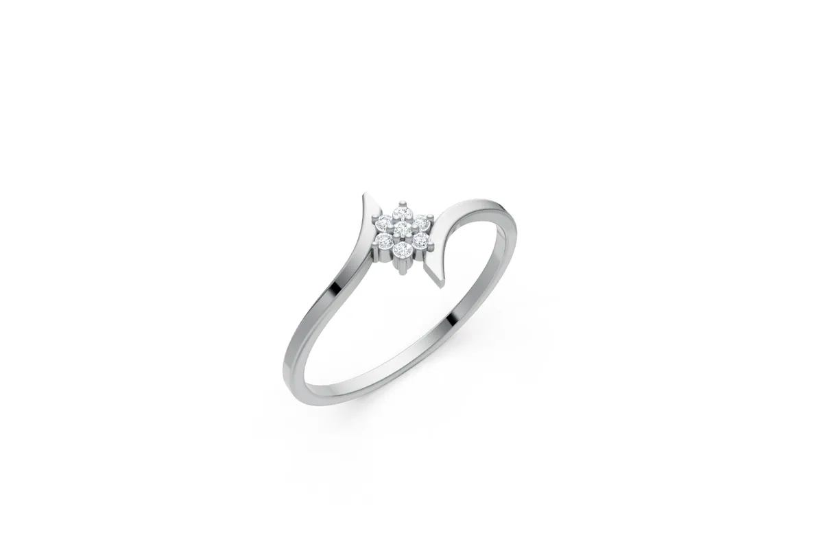 Round Diamond Ring R00830 thumbnail 3