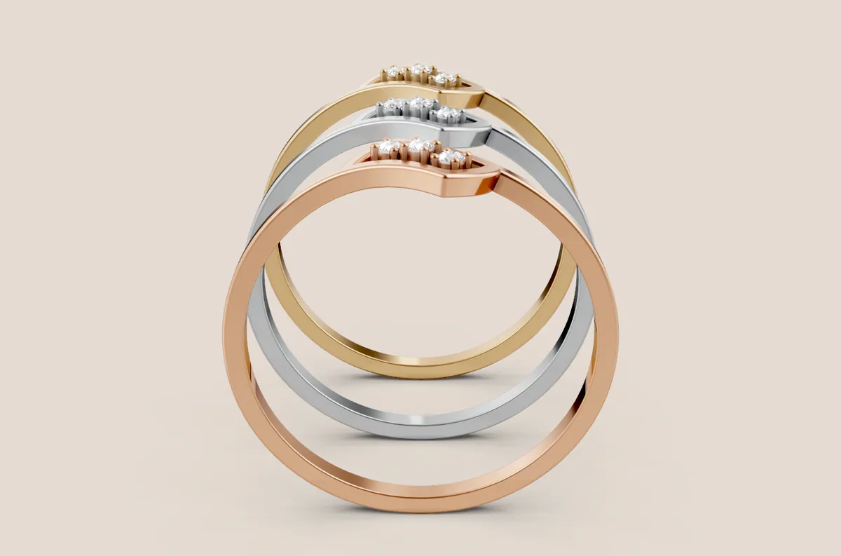 Round Diamond Ring R00834 thumbnail 2