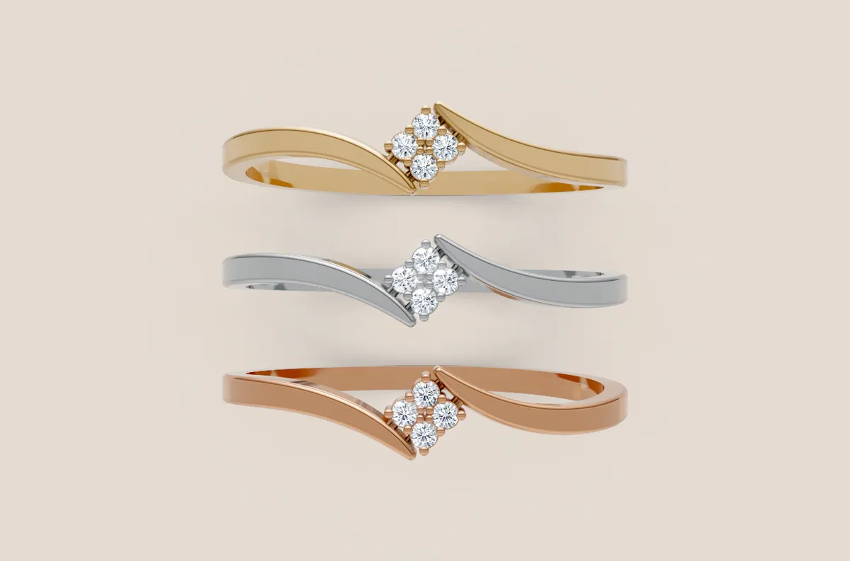 Round Diamond Ring R00839 thumbnail 3