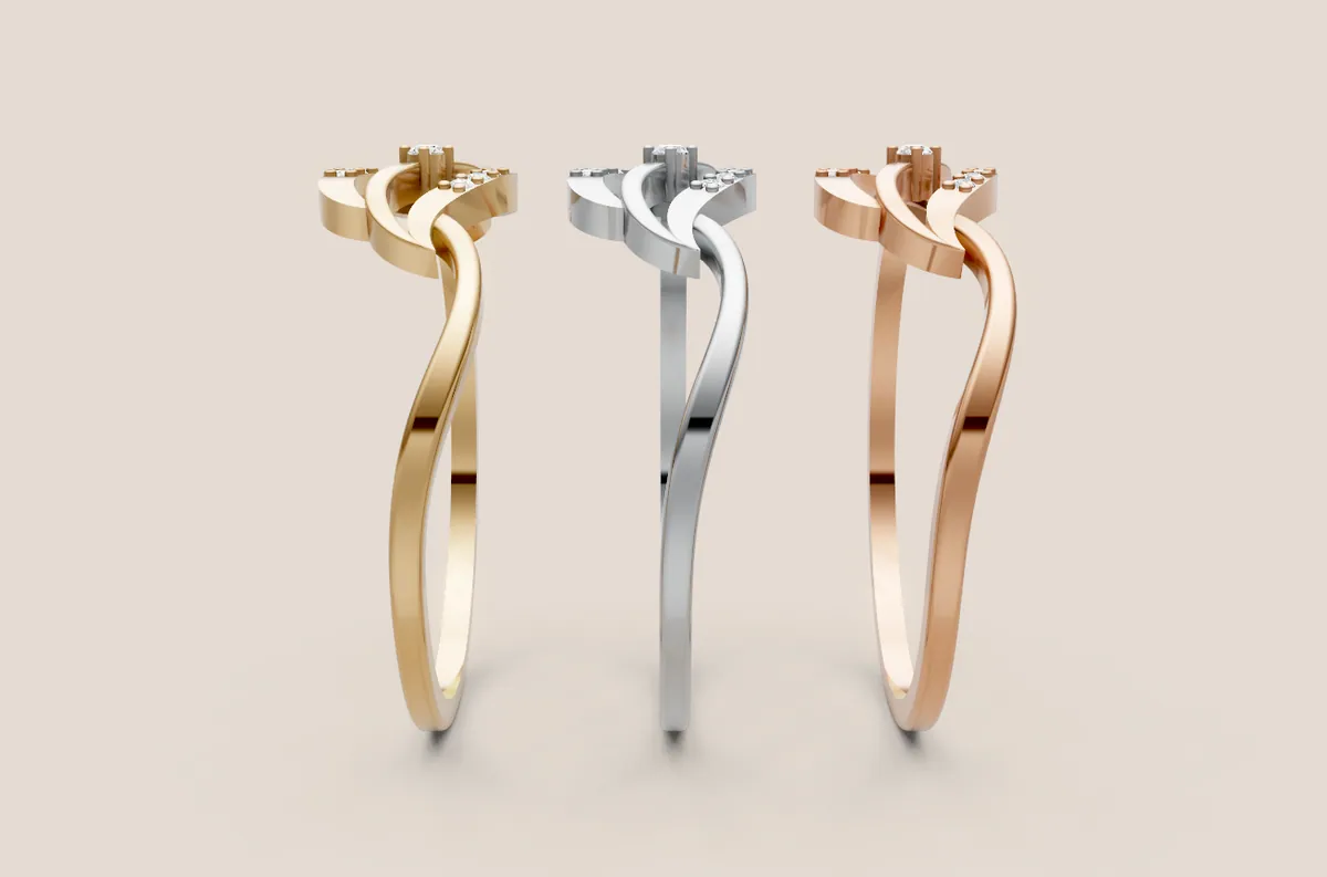Round Diamond Ring R00841 thumbnail 2
