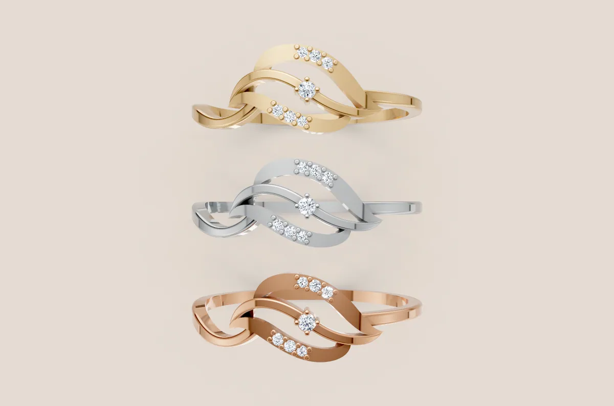 Round Diamond Ring R00841 thumbnail 3
