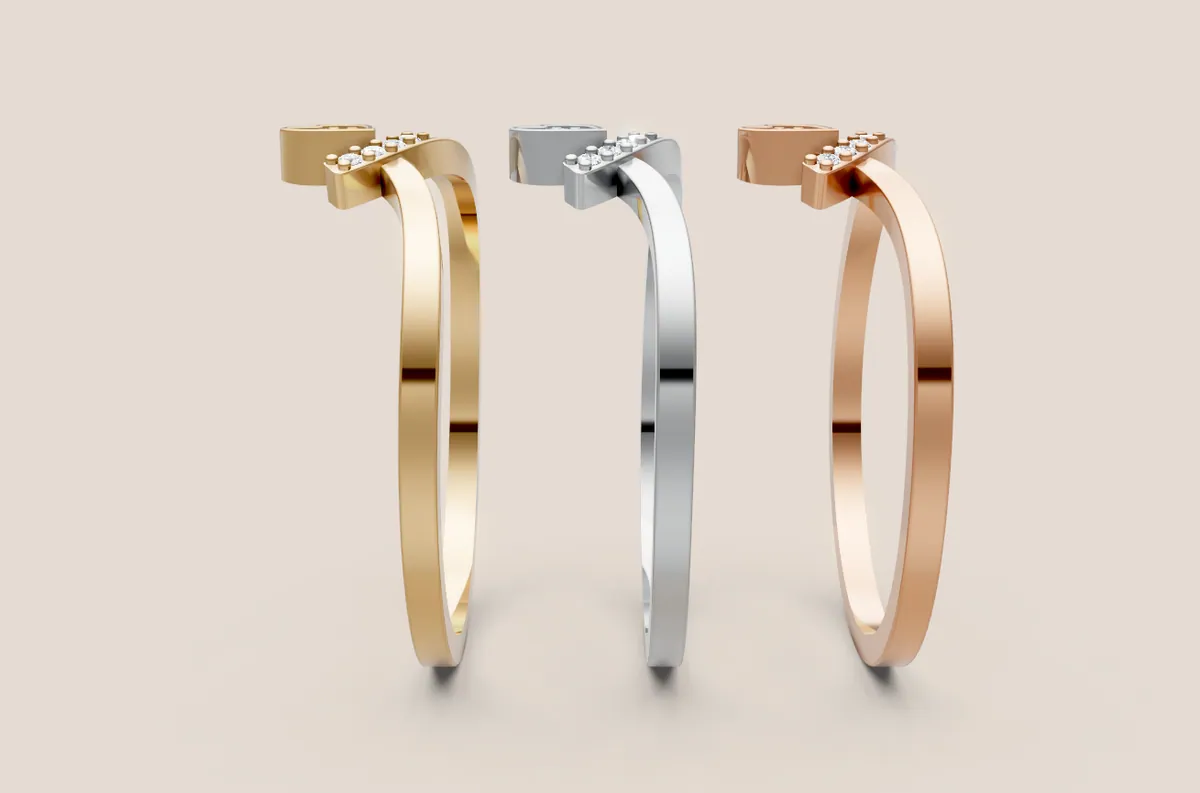 Round Diamond Ring R00842 thumbnail 2