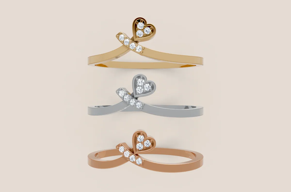 Round Diamond Ring R00842 thumbnail 3