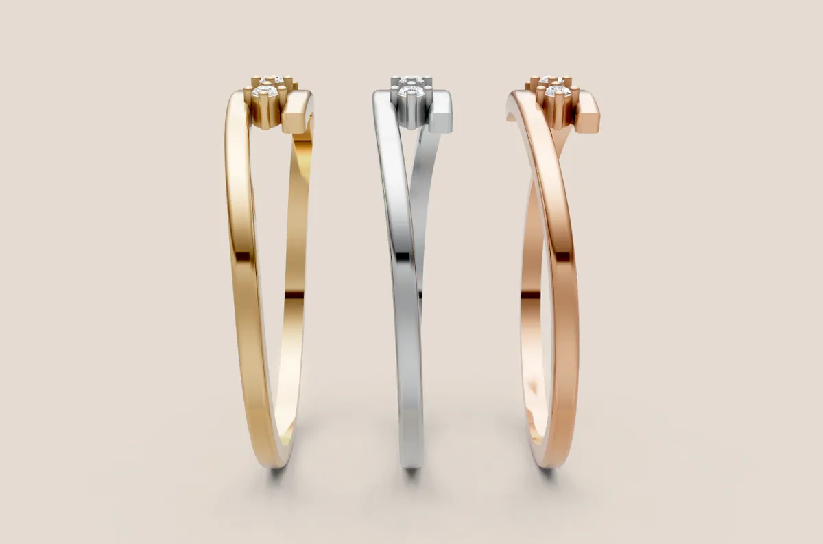Round Diamond Ring R00843 thumbnail 2