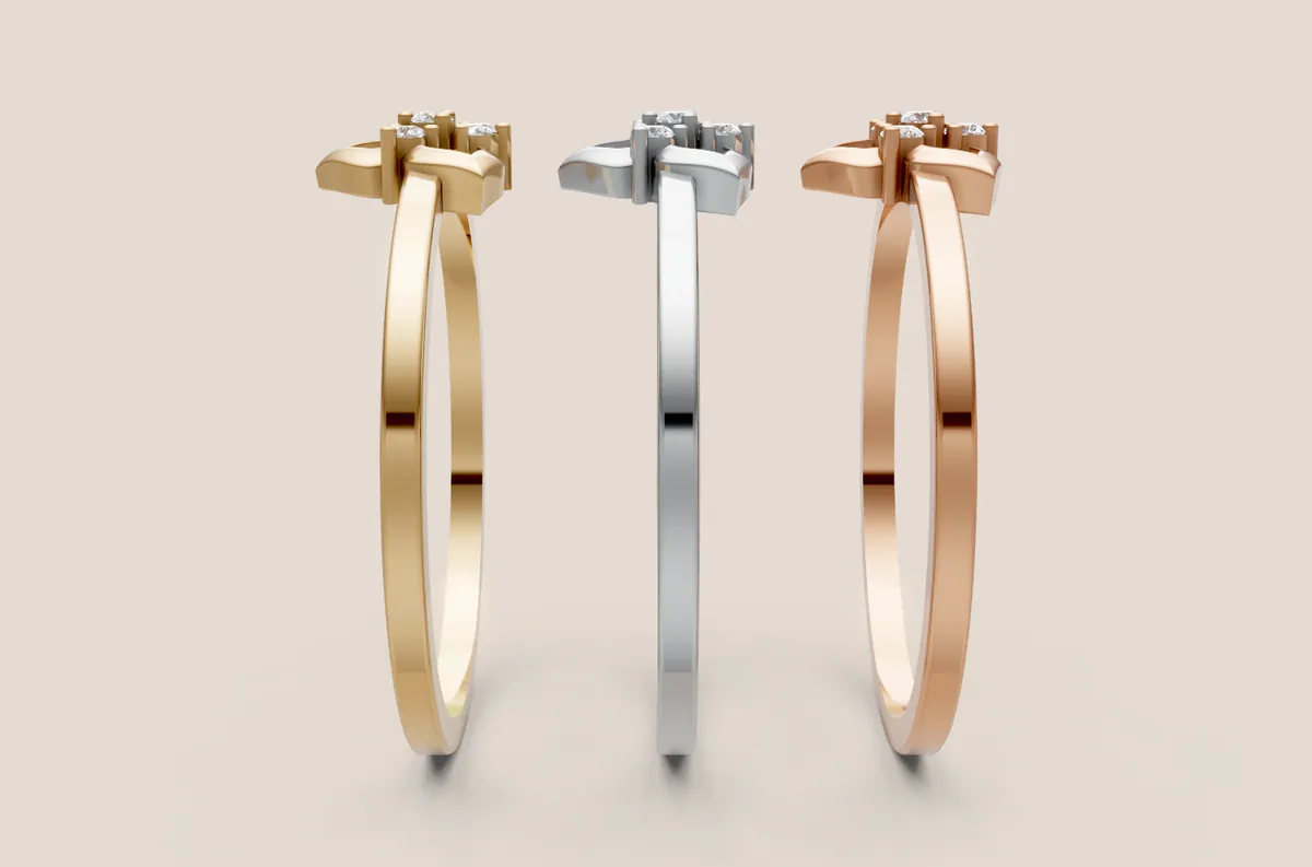 Round Diamond Ring R00845 thumbnail 2