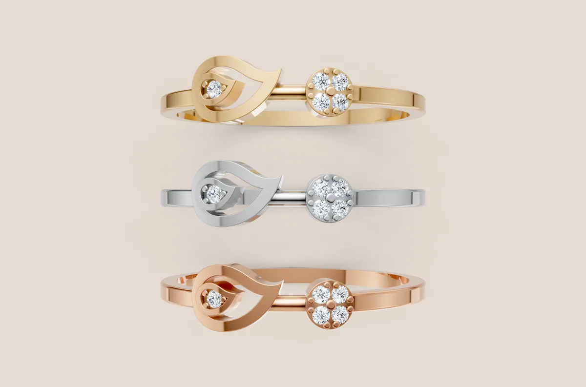 Round Diamond Ring R00849 thumbnail 3