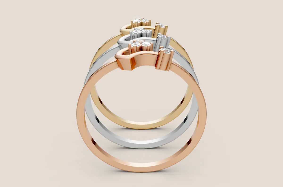 Round Diamond Ring R00853 thumbnail 2