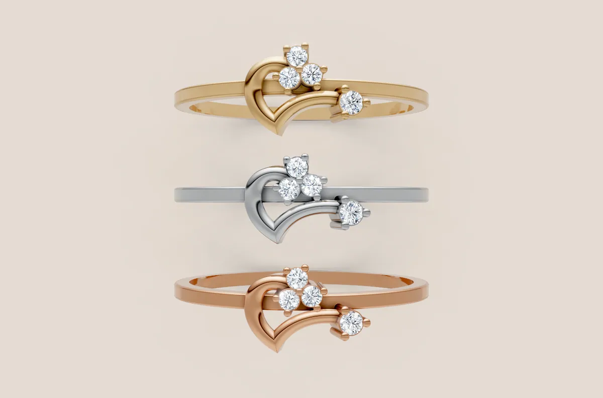 Round Diamond Ring R00853 thumbnail 3