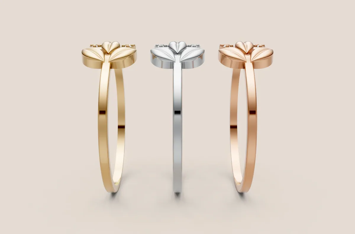 Round Diamond Ring R00854 thumbnail 2