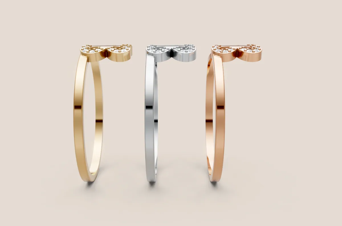 Round Diamond Ring R00855 thumbnail 2