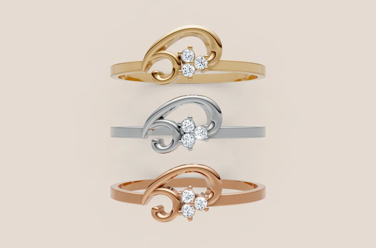Round Diamond Ring R00856 thumbnail 3