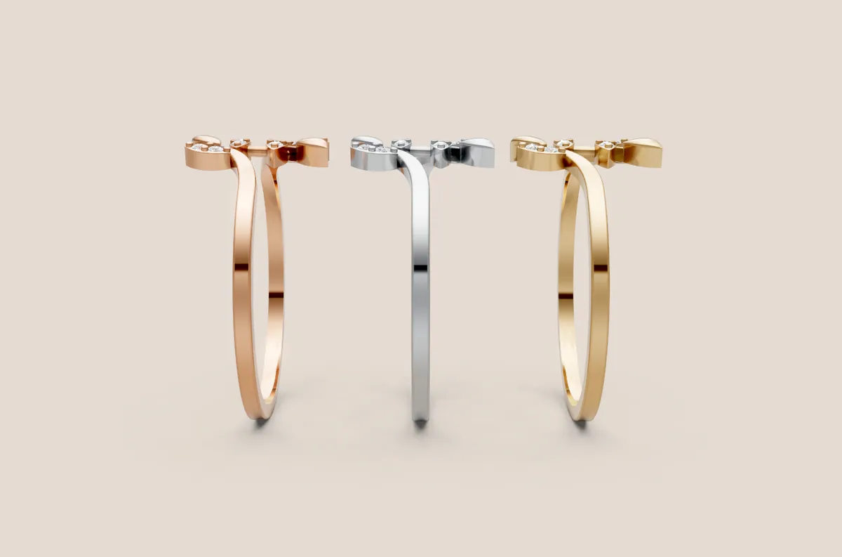 Round Diamond Ring R00857 thumbnail 2