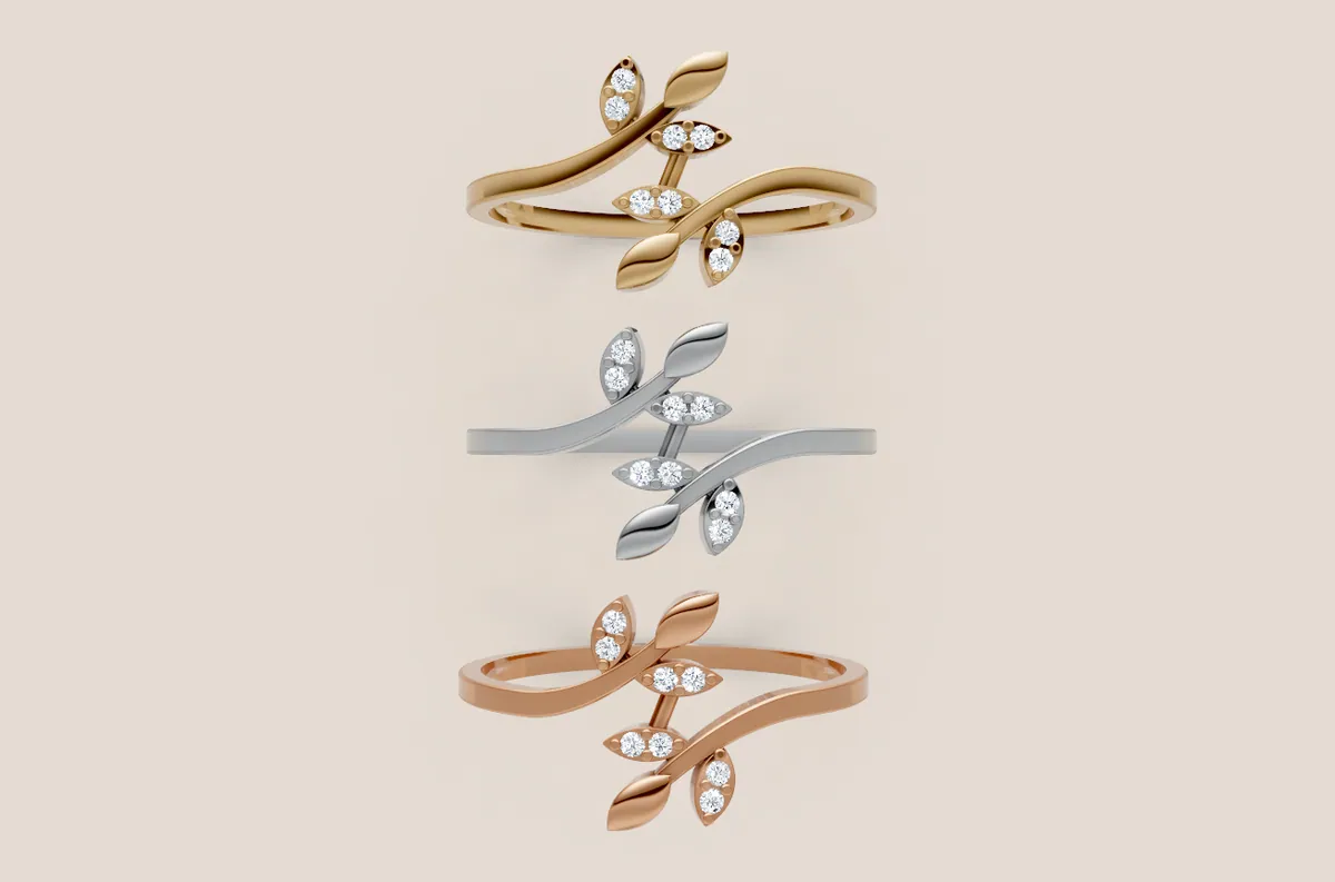 Round Diamond Ring R00857 thumbnail 3