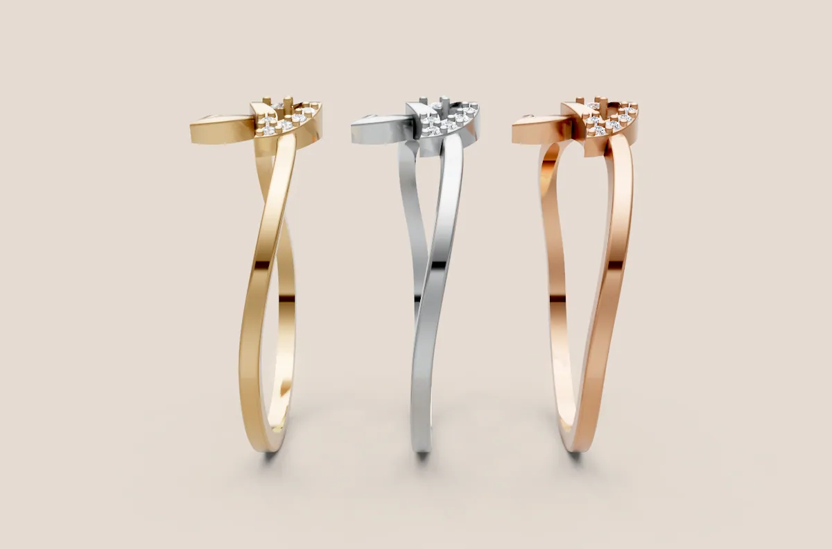 Round Diamond Ring R00859 thumbnail 2
