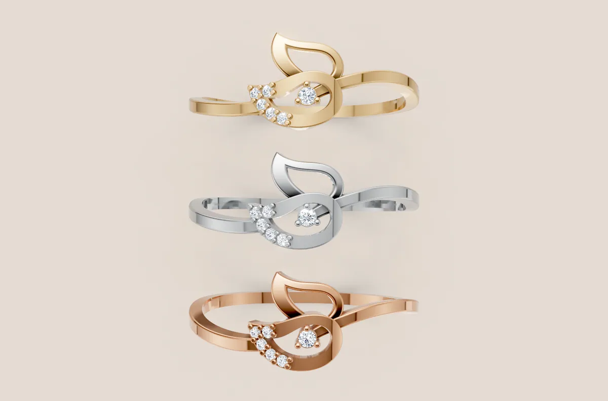 Round Diamond Ring R00859 thumbnail 3