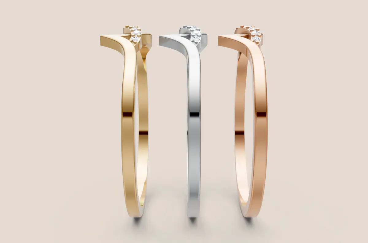 Round Diamond Ring R00863 thumbnail 2
