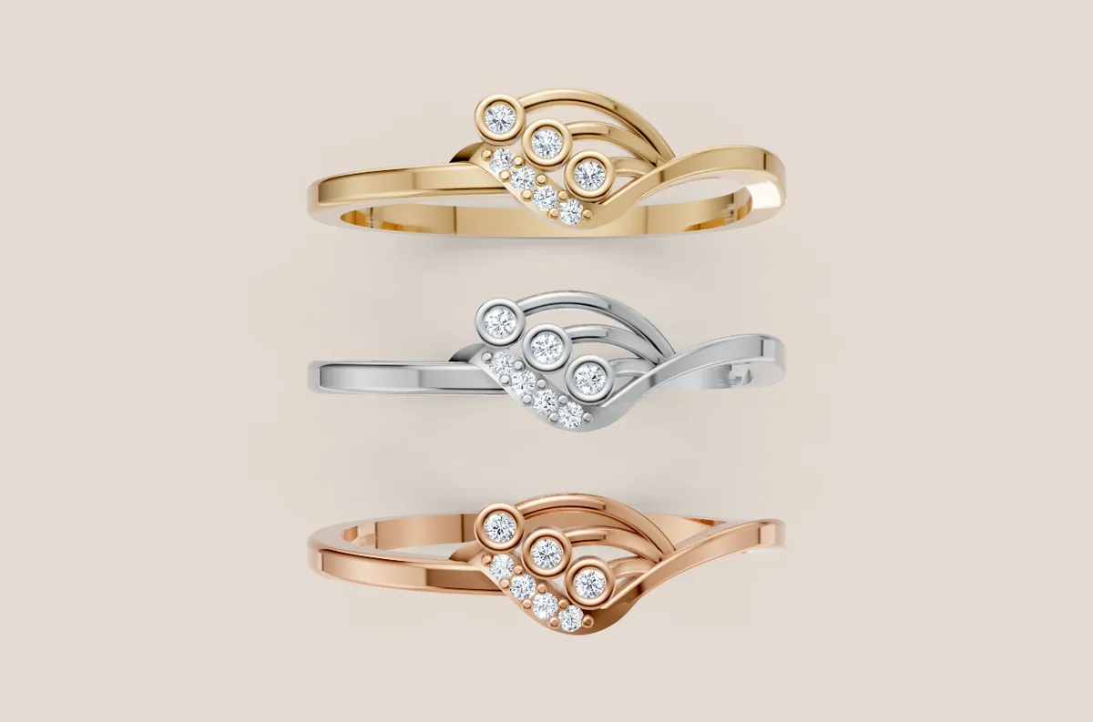 Round Diamond Ring R00864 thumbnail 3