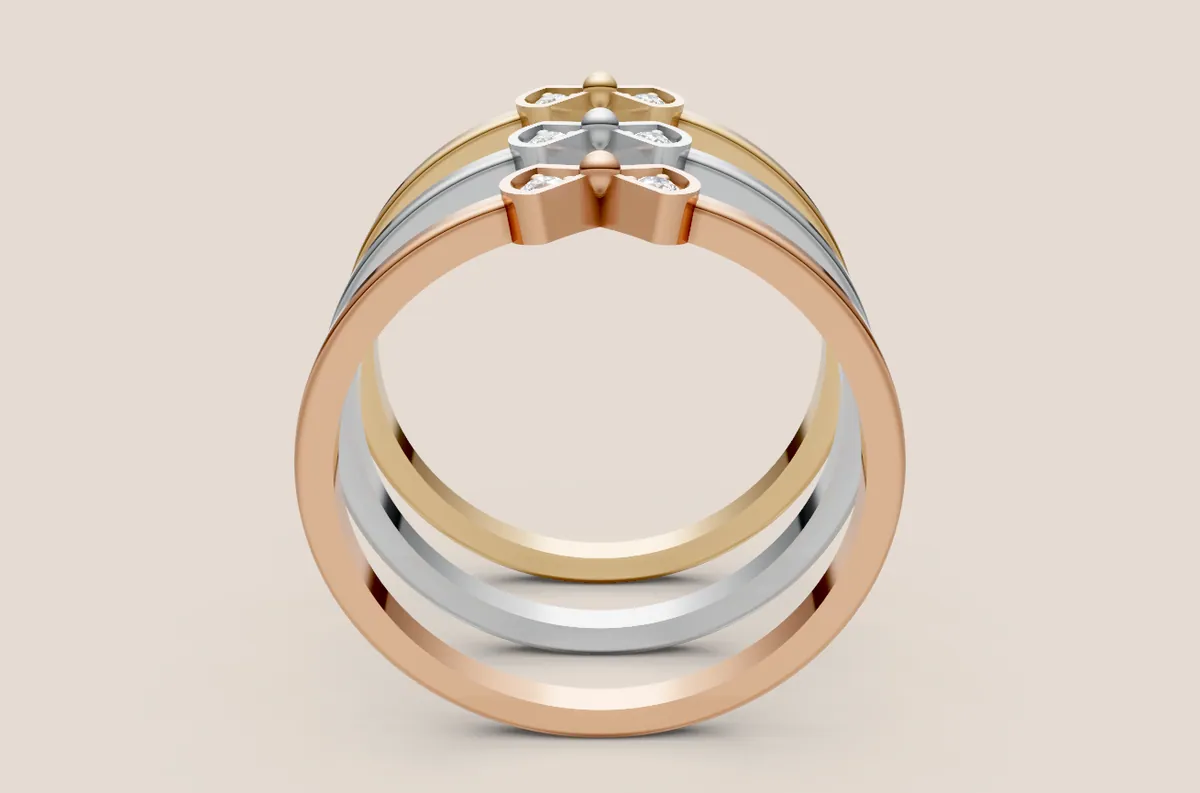 Round Diamond Ring R00865 thumbnail 2