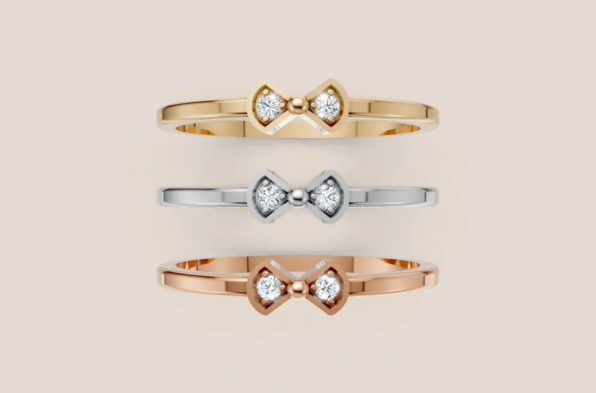 Round Diamond Ring R00865 thumbnail 3