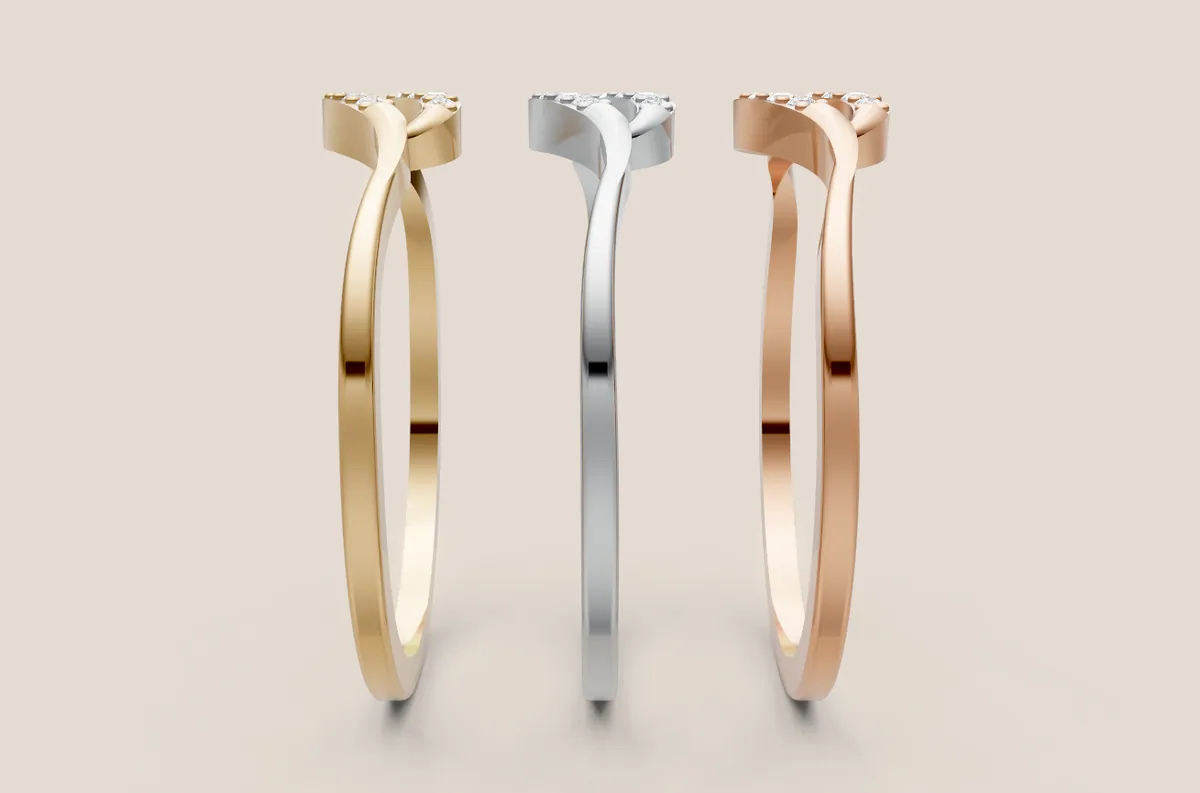 Round Diamond Ring R00870 thumbnail 2