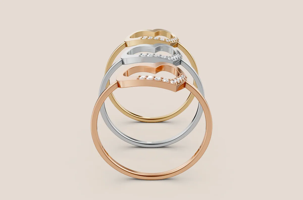 Round Diamond Ring R00872 thumbnail 2