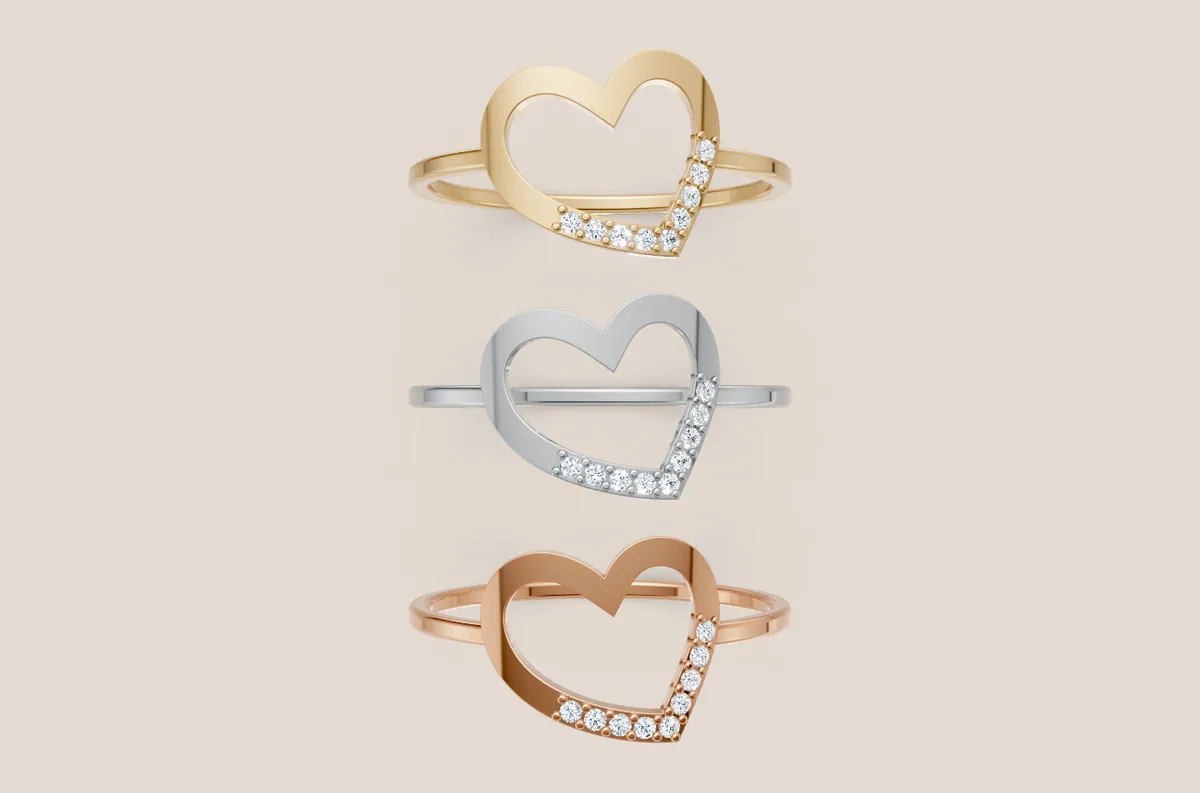 Round Diamond Ring R00872 thumbnail 3