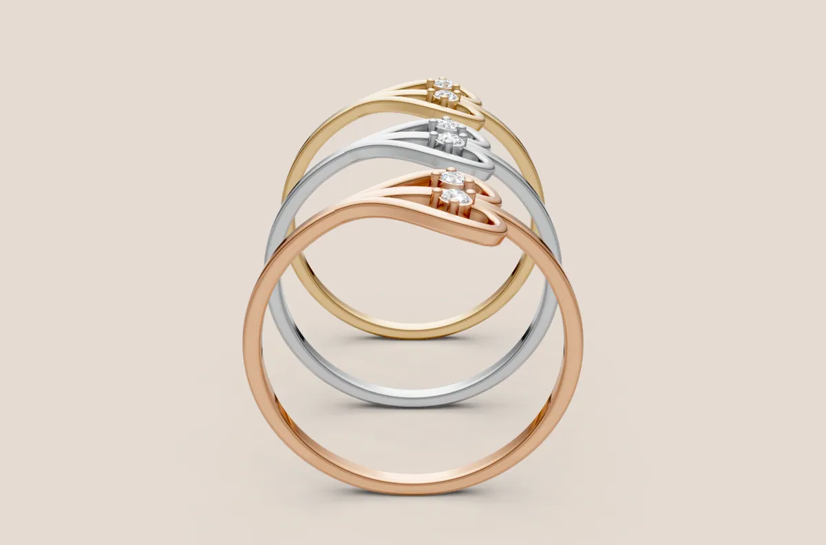 Round Diamond Ring R00873 thumbnail 2