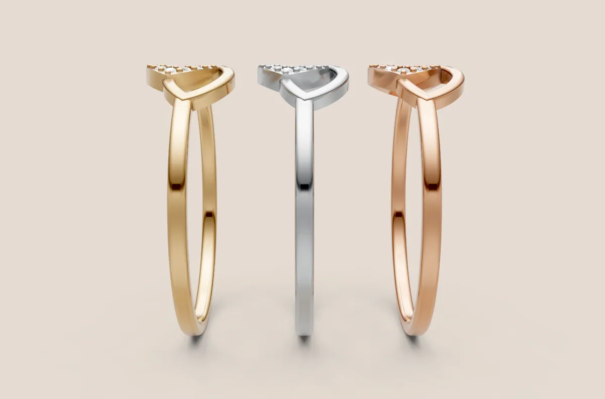 Round Diamond Ring R00877 thumbnail 2