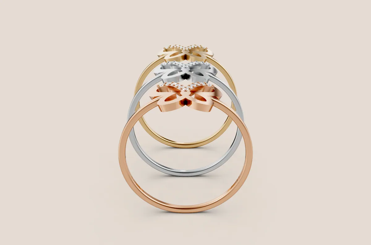 Round Diamond Ring R00878 thumbnail 2