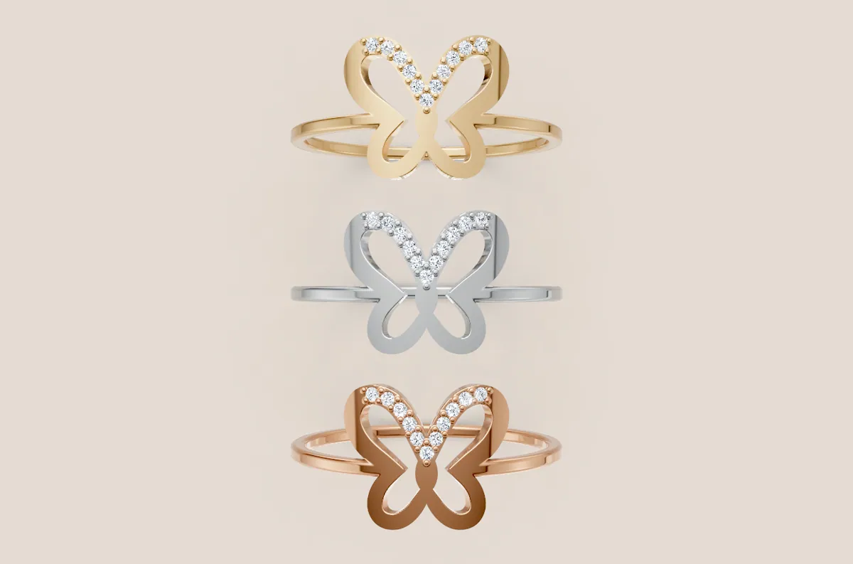 Round Diamond Ring R00878 thumbnail 3