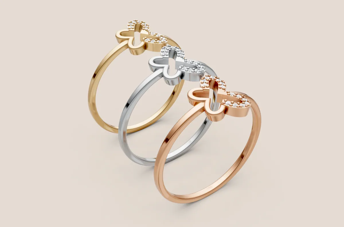 Round Diamond Ring R00879 — view 1