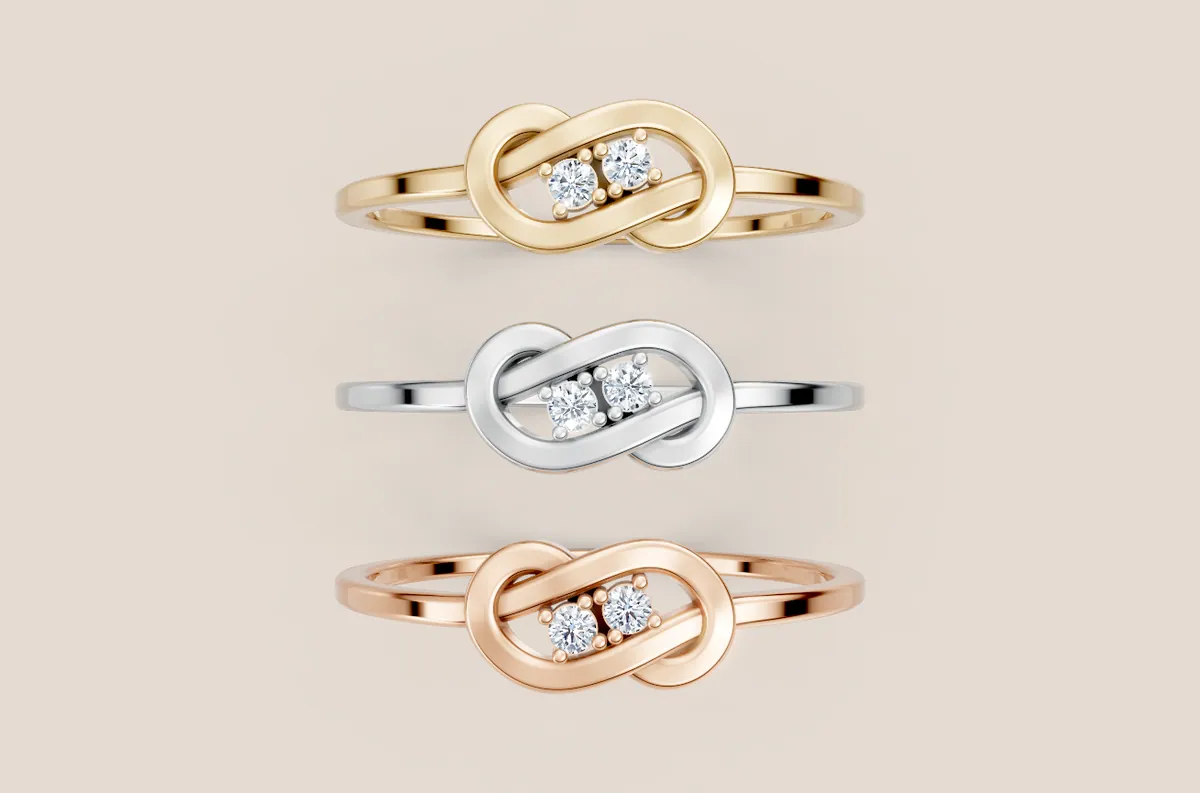 Round Diamond Ring R00880 thumbnail 3