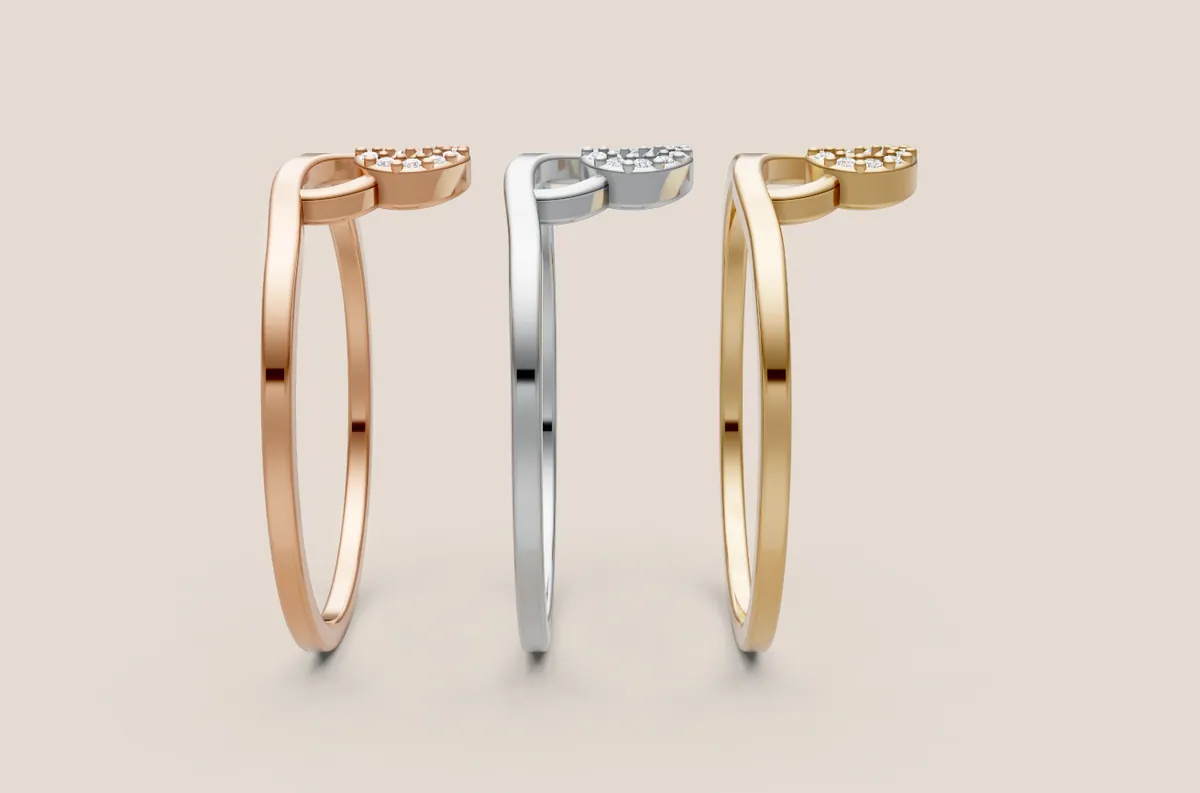 Round Diamond Ring R00881 thumbnail 2