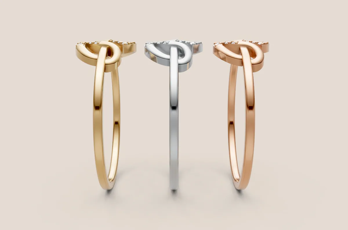 Round Diamond Ring R00883 thumbnail 2