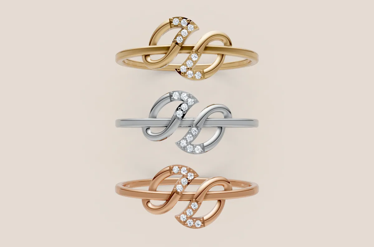 Round Diamond Ring R00883 thumbnail 3