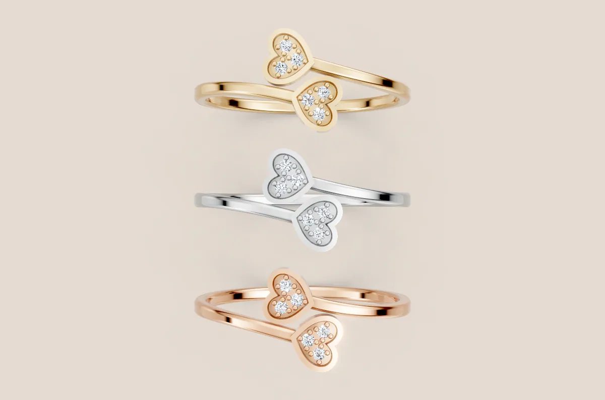 Round Diamond Ring R00884 thumbnail 3