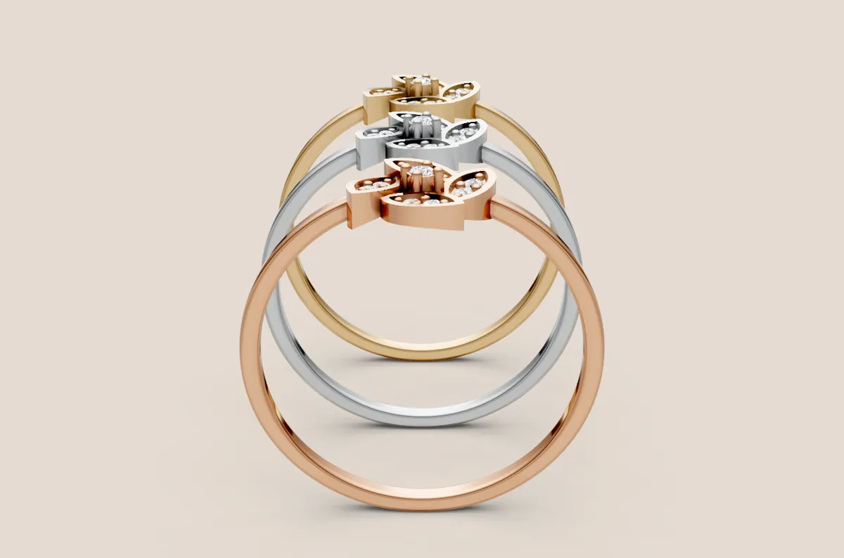 Round Diamond Ring R00885 thumbnail 2
