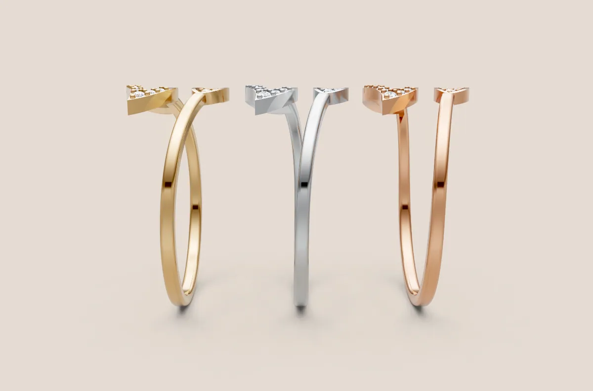 Round Diamond Ring R00886 thumbnail 2